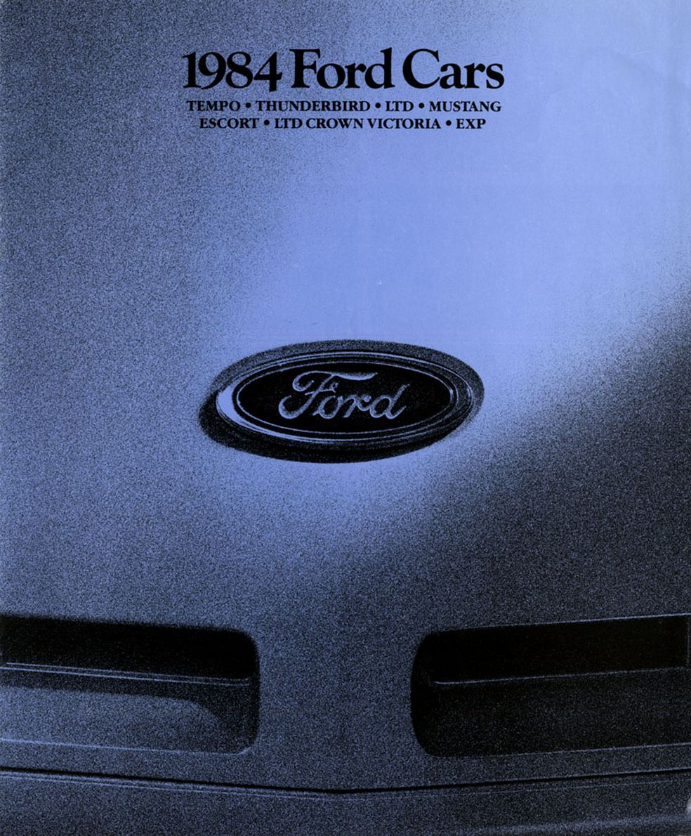 1984 Ford Cars Brochure